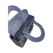 Christian Dior - My ABCDior Blue Diamond Cannage Small Lady Dior Bag