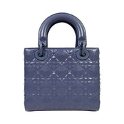 Christian Dior - My ABCDior Blue Diamond Cannage Small Lady Dior Bag