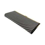 Christian Dior - Vintage Navy Mini Trotter Canvas Clutch