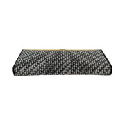 Christian Dior - Vintage Navy Mini Trotter Canvas Clutch
