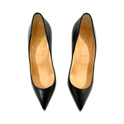 Christian Louboutin - Black Nappa Leather Pigalle Follies 39