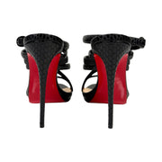 Christian Louboutin - Cleissimo 85 Calf Jurassic Black 39