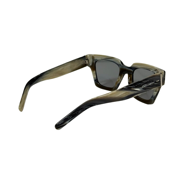 Dolce & Gabbana - Grey Horn Sunglasses