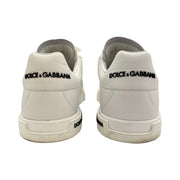 Dolce & Gabbana - Men's Portofino White Leather Sneakers 10