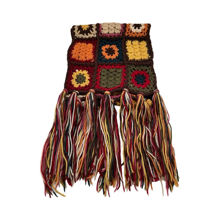 Dolce & Gabbana - Multicolor Crochet Scarf