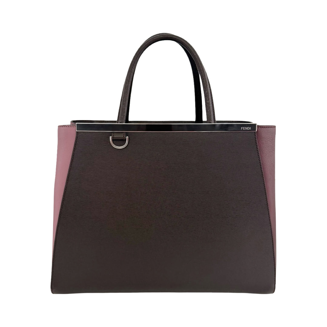 Fendi 2Jours Tri Color Vitello Leather Tote | FOMO Rochester