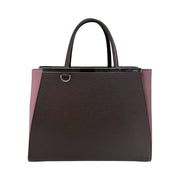 Fendi - 2Jours Tri Color Vitello Leather Tote