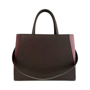 Fendi - 2Jours Tri Color Vitello Leather Tote