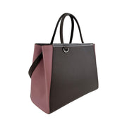 Fendi - 2Jours Tri Color Vitello Leather Tote