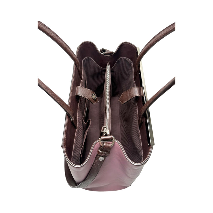 Fendi - 2Jours Tri Color Vitello Leather Tote