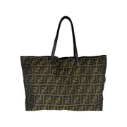 Fendi - Zucca Brown Fabric Tote w/Pouch