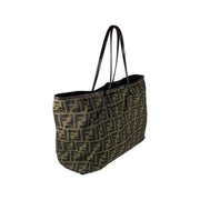 Fendi - Zucca Brown Fabric Tote w/Pouch