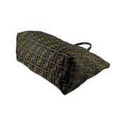 Fendi - Zucca Brown Fabric Tote w/Pouch