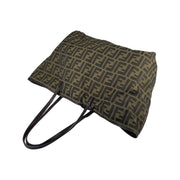 Fendi - Zucca Brown Fabric Tote w/Pouch