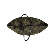 Fendi - Zucca Brown Fabric Tote w/Pouch