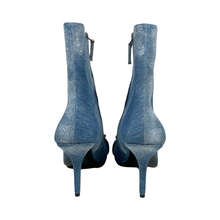 Givenchy - G Woven Denim Ankle Boots