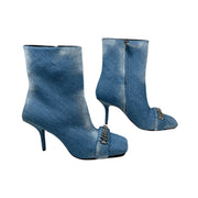 Givenchy - G Woven Denim Ankle Boots