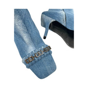 Givenchy - G Woven Denim Ankle Boots