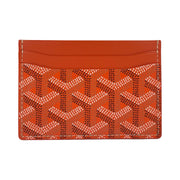 Goyard - Saint Sulpice Orange Card Holder
