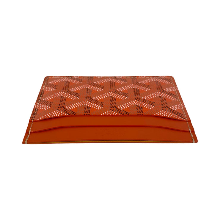 Goyard - Saint Sulpice Orange Card Holder