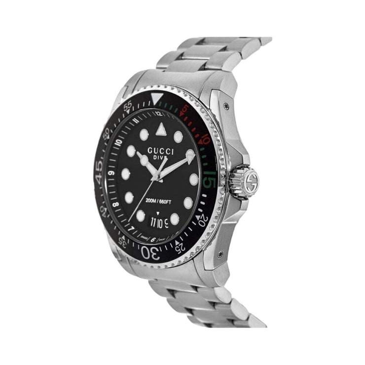 Gucci - 200M Dive 45MM Sapphire Men&