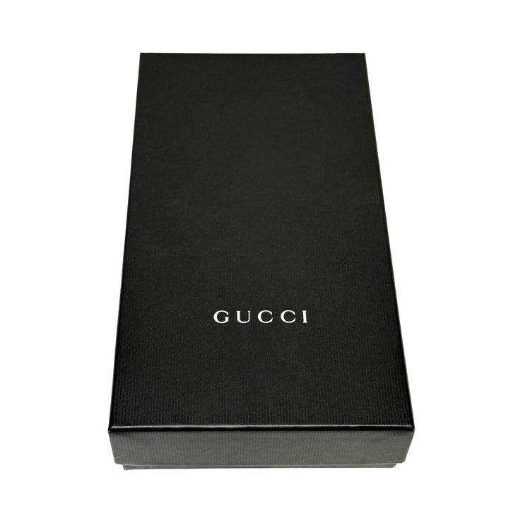 Gucci - Black Leather Soho Long Zip Wallet