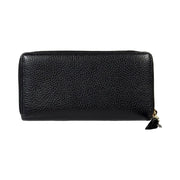 Gucci - Black Leather Soho Long Zip Wallet