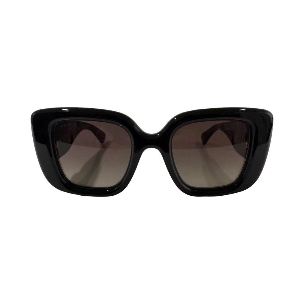 Gucci Black Oversized GG Marmont Sunglasses | FOMO
