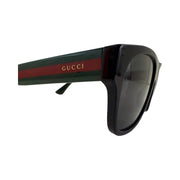 Gucci - Black Web Stripe Sunglasses