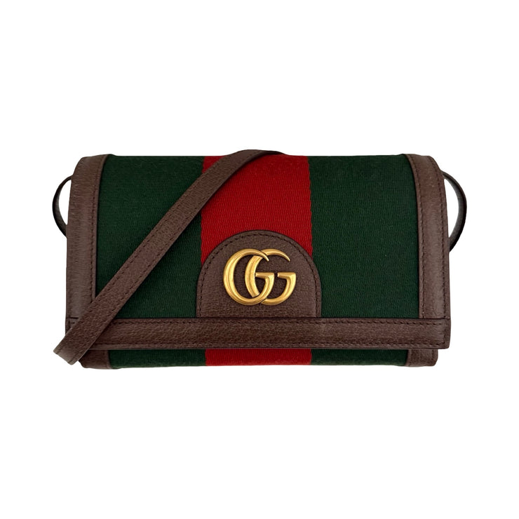 Gucci - Double G Red & Green Web Mini Bag