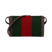 Gucci - Double G Red & Green Web Mini Bag