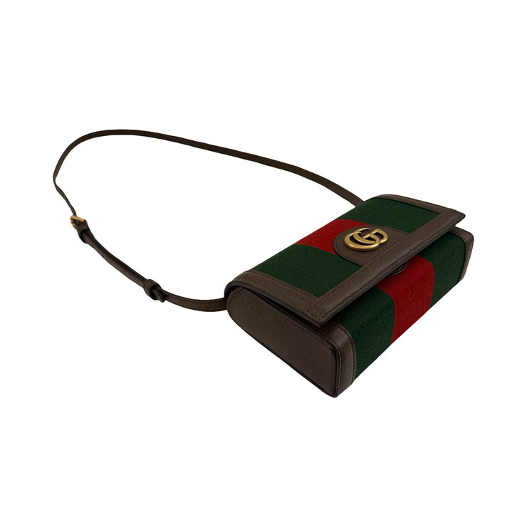 Gucci - Double G Red & Green Web Mini Bag