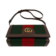 Gucci - Double G Red & Green Web Mini Bag