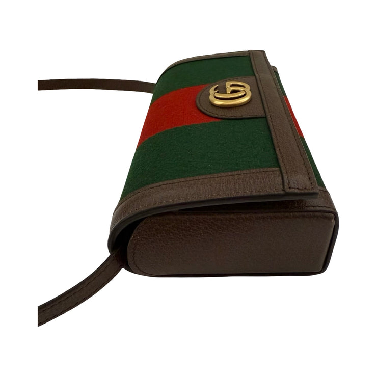 Gucci - Double G Red & Green Web Mini Bag