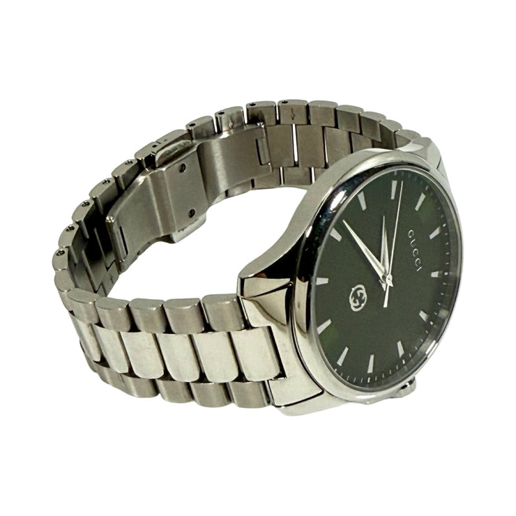 Gucci - G Timeless Green Dial 40mm Stainless Quartz Watch 126.3
