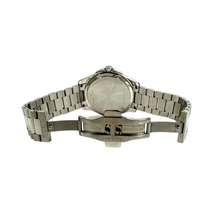 Gucci - G Timeless Green Dial 40mm Stainless Quartz Watch 126.3