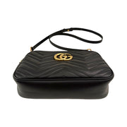 Gucci - GG Marmont Small Camera Bag Black Matelasse