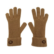 Gucci - GG Marmont Women's Wool Cashmere Gloves Large