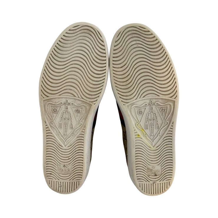 Gucci - GG Supreme Blue Web Ace Sneakers 38.5