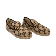 Gucci - GG Wool Fria Horsebit Loafers Unisex