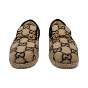 Gucci - GG Wool Fria Horsebit Loafers Unisex
