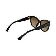 Gucci - Havana Web Cat-Eye Sunglasses