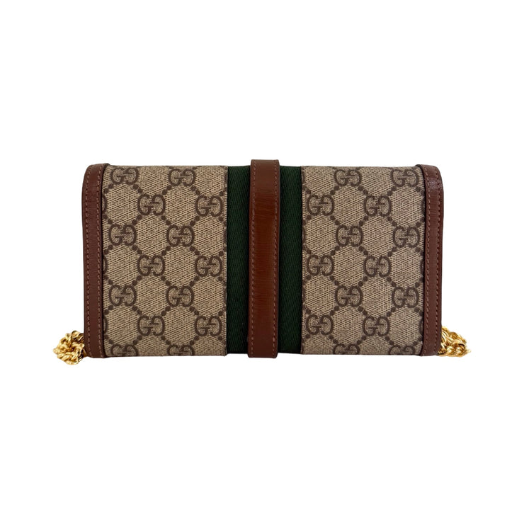 Gucci - Jackie 1961 GG Supreme Continental Wallet On Chain