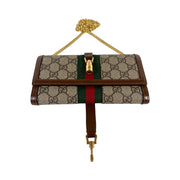 Gucci - Jackie 1961 GG Supreme Continental Wallet On Chain