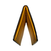 Gucci - Men's GG Embossed Yellow Leather Bifold Wallet