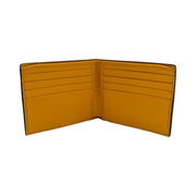 Gucci - Men's GG Embossed Yellow Leather Bifold Wallet