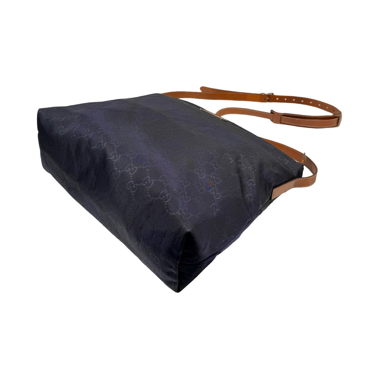 Gucci - Navy GG Supreme Nylon Messenger