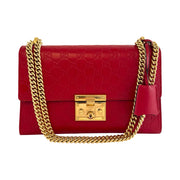 Gucci - Padlock Medium GG Red Guccissima Shoulder Bag