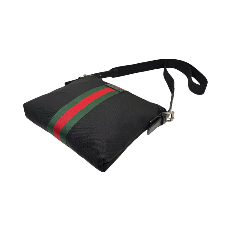Gucci - Sherry Line Black Nylon Messenger