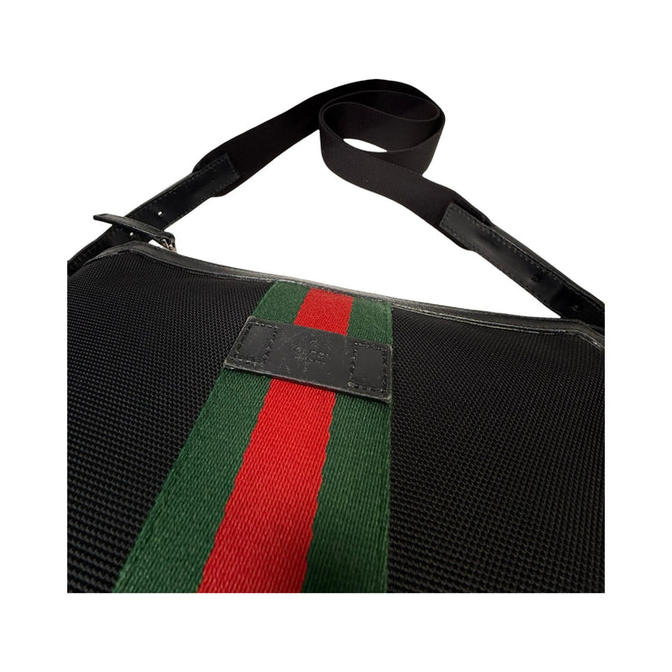 Gucci - Sherry Line Black Nylon Messenger